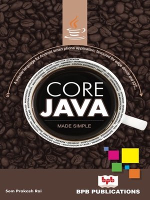 cover image of Core Java Made Simple